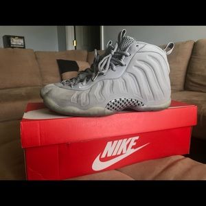 Nike Air Foamposite One Wolf Grey Suede